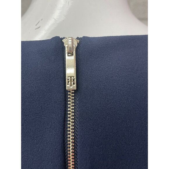 Tommy Hilfiger Women Sleeveless Color Block Sheath Dress Size 6 - Picture 6 of 8